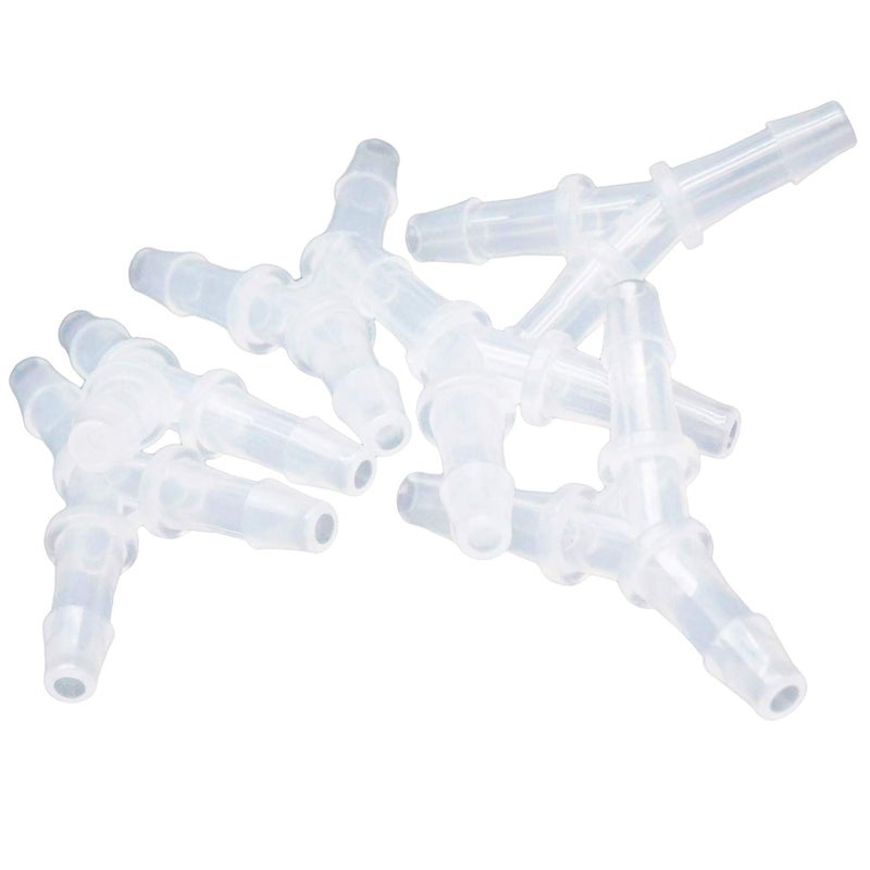 Xiaoyztan 6 Pcs Y-Type Aquarium Air Tubing Splitter Connectors Polypropylene Equal Barb Air Pump Accessories - Image 2